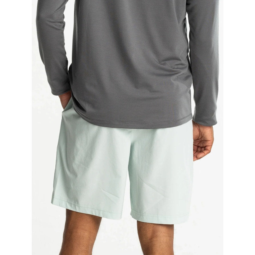 FREEFLY Mens Breeze Outdoor Shorts 3XL Light Green 8" Inseam Lightweight NWT
