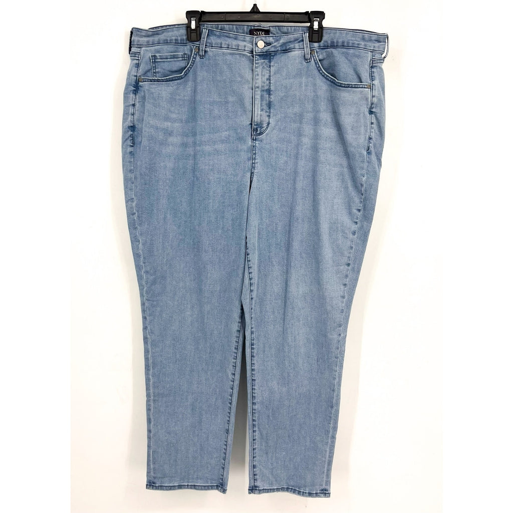 NYDJ Womens Margot Girlfriend Jeans Size 20W PETITE Kingston Blue NWT