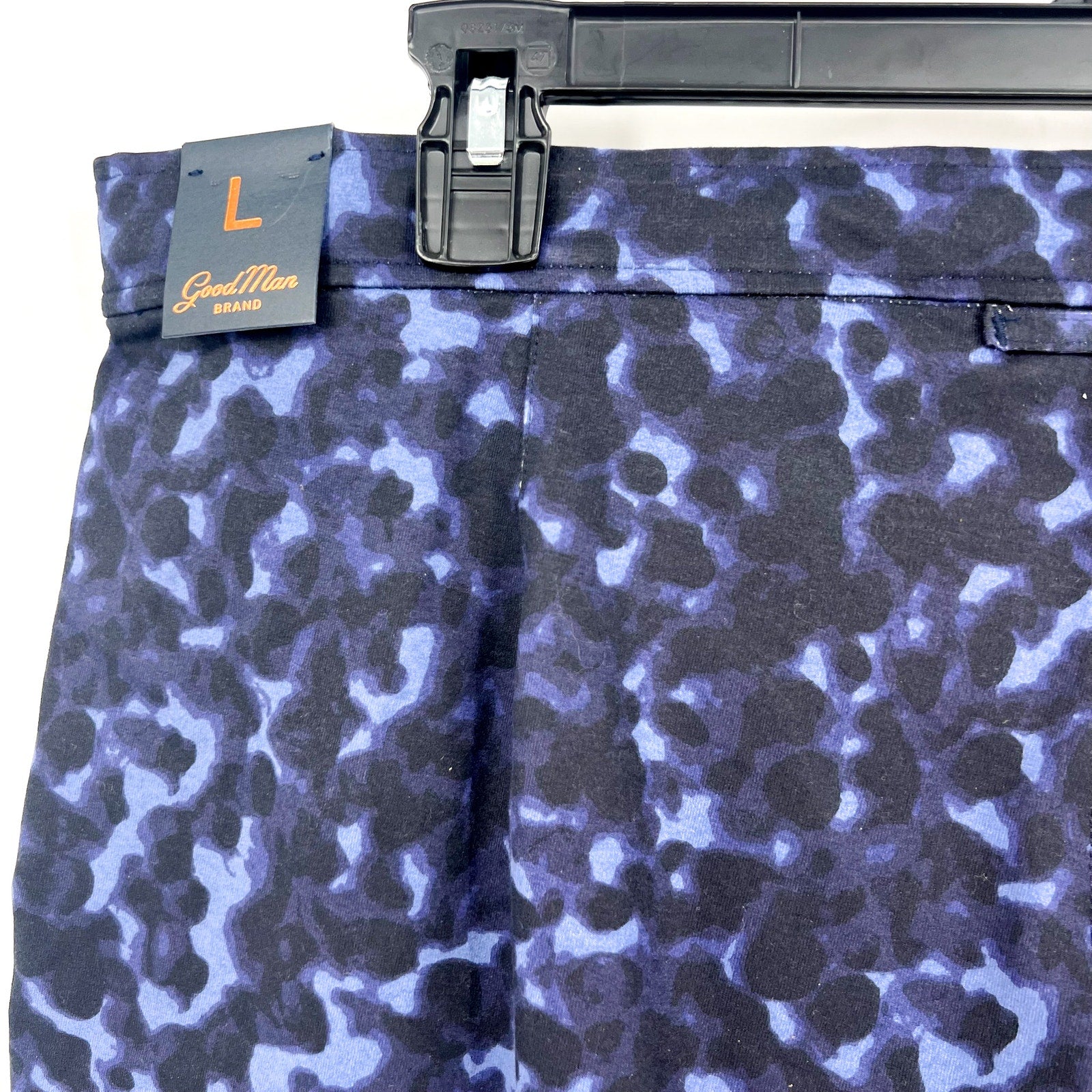 GOOD MAN BRAND Mens Flex Pro Jersey Tulum Shorts Large Blue Splotch NWT