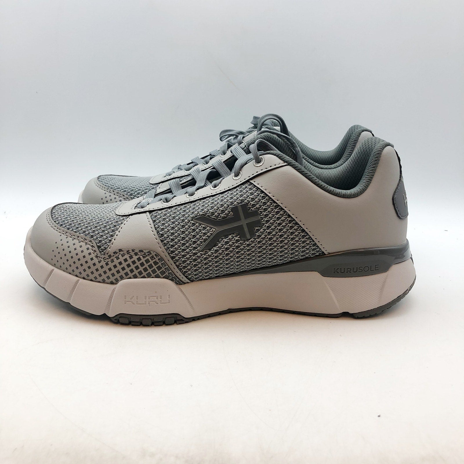 KURU Mens Quantum 2.0 Sneakers US 8 WIDE Storm Gray Athletic Shoes NIB