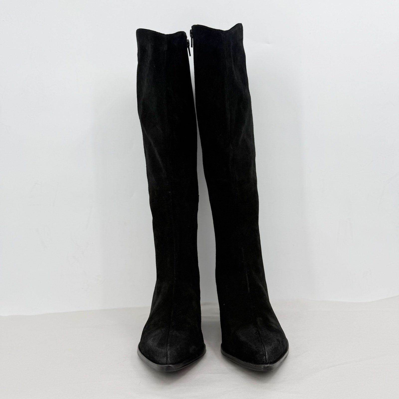 Seychelles Womens Begging You Knee High Boots US 9 M Black Suede Boho NWOB