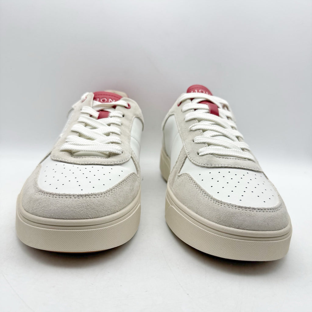 Vionic Womens Kimmie Court Sneakers US 12 M White Red Leather NWOB