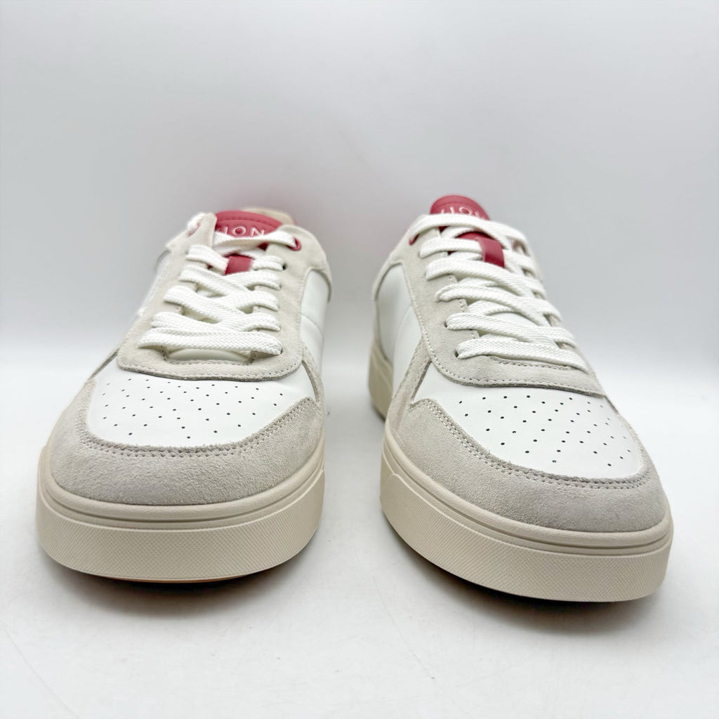 Vionic Womens Kimmie Court Sneakers US 12 M White Red Leather NWOB