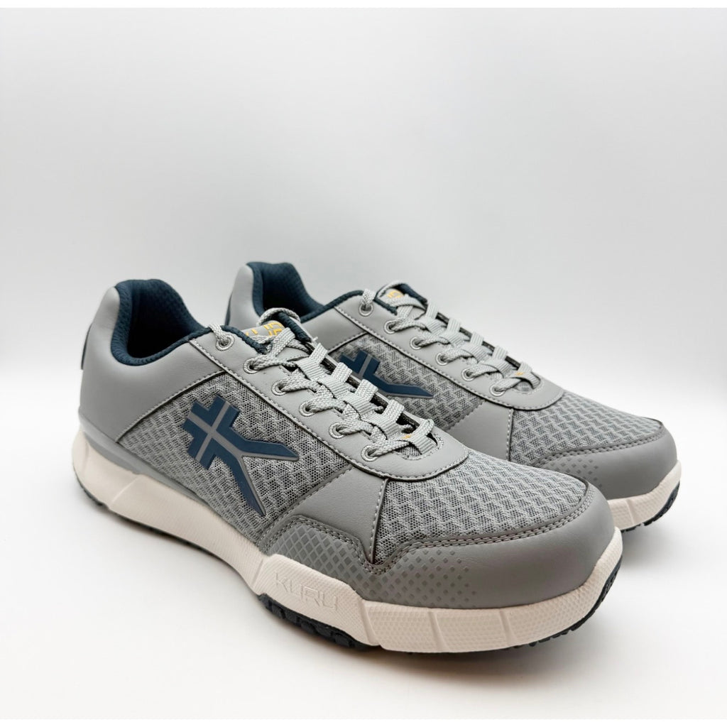 KURU Men's Quantum Athletic Shoes Size 11.5 M EU 45 Fossil Gray Sneakers NWOB
