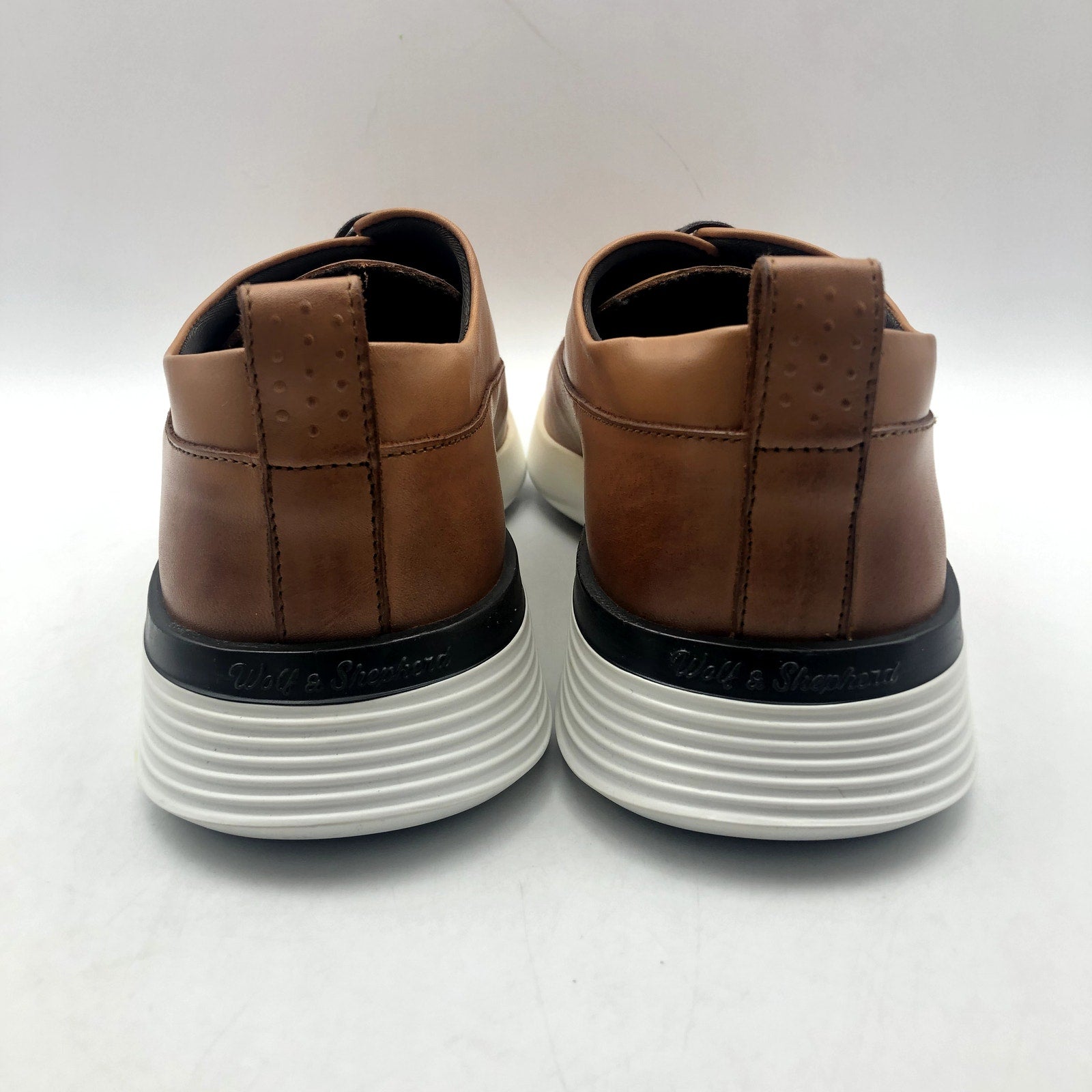 Wolf & Shepherd Crossover Longwing Oxford Sneakers Mens 6 Womens 8 Brown NIB