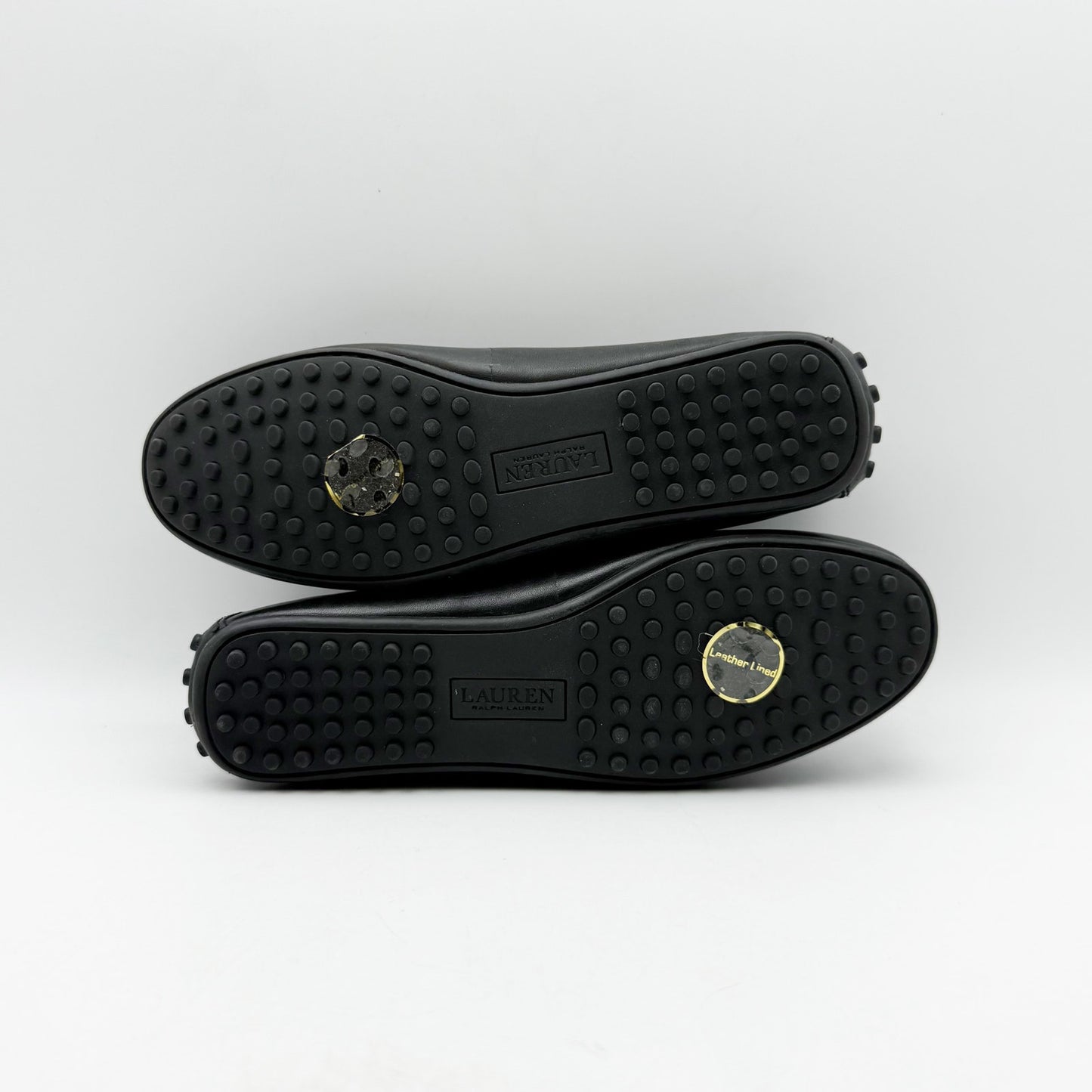 Lauren Ralph Lauren Womens Briony Driving Loafers US 5 Black Leather