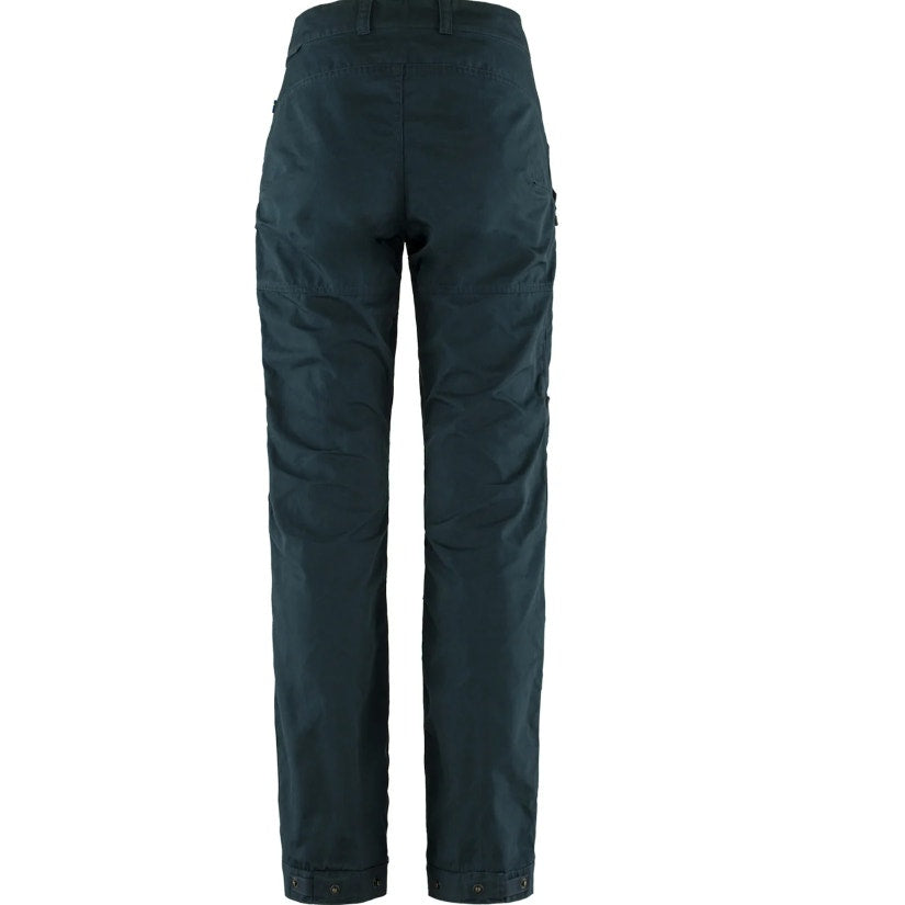 FJALLRAVEN Womens Vidda Pro Ventilated Pants US 14 EU 46 Navy Blue Trouser NWT