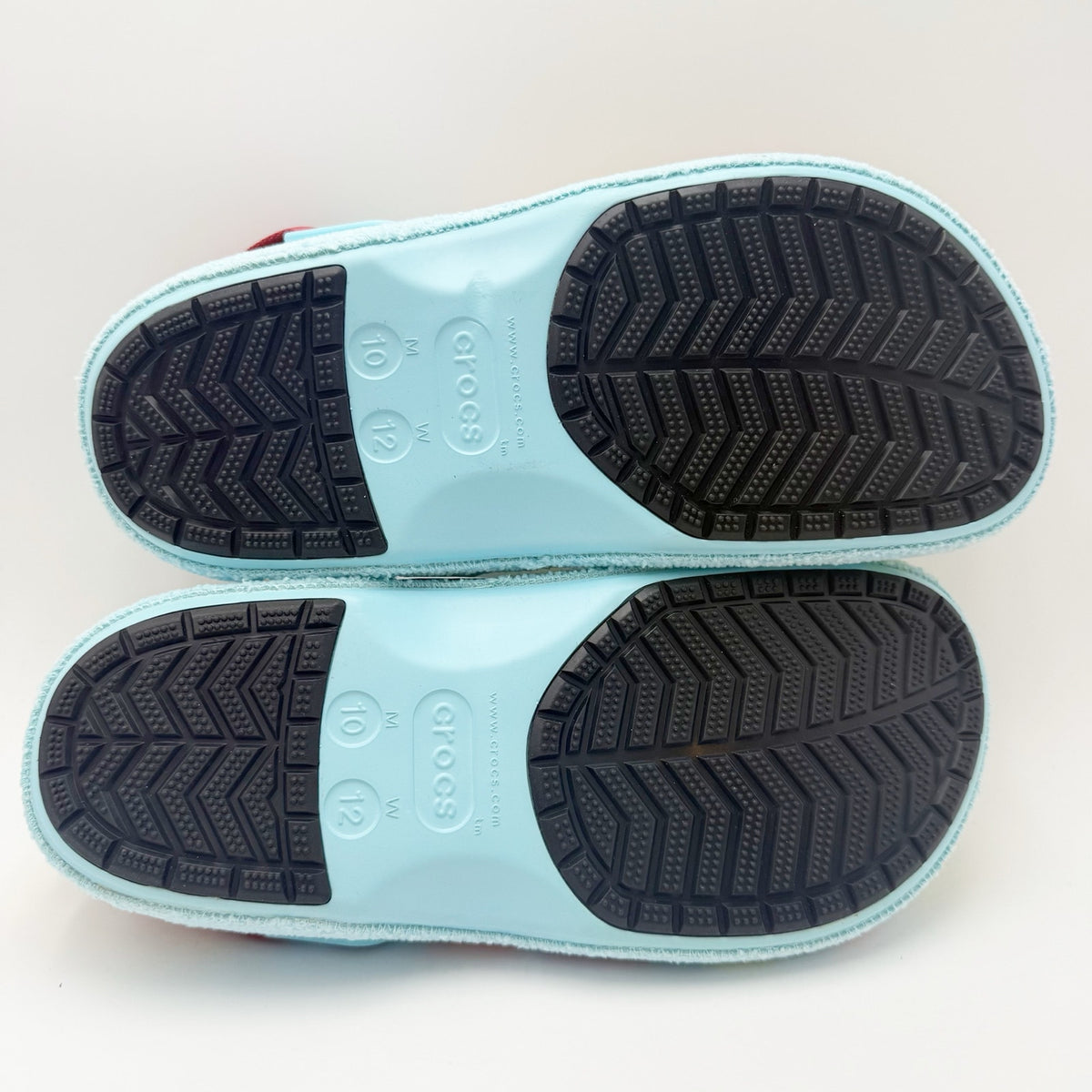 Crocs Classic Zen Garden RO Clogs Womens 12 Mens 10 Blue Multicolor Terry SR NWT