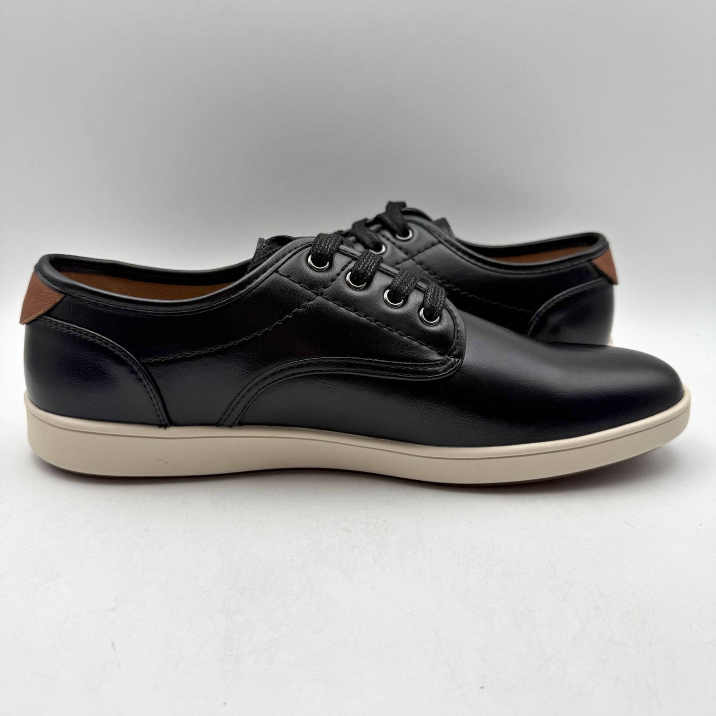 Steve Madden Mens Fenta Casual Sneaker US 10.5 EU 43.5 Black NIB