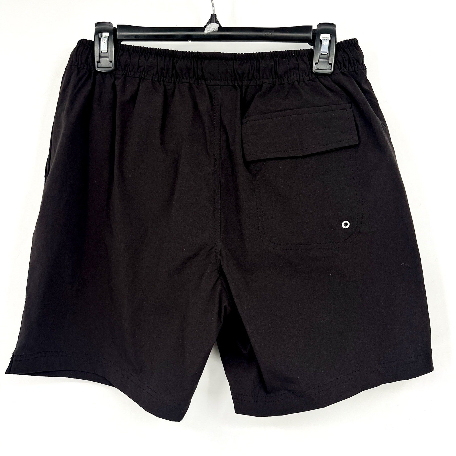 EVERLANE Men's The ReNew Swim Shorts Medium Black Drawstring NWT