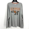 COLOSSEUM Mens Sam Houston State Bearkats TShirt Large Grey Long Sleeve NWT
