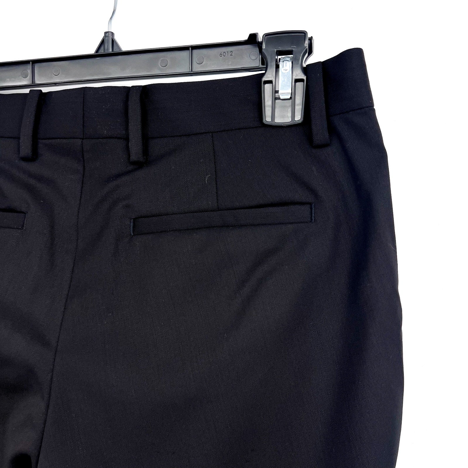 EVERLANE Men's The Italian Wool Pants 29x32 Black Trouser Slim Fit NWT