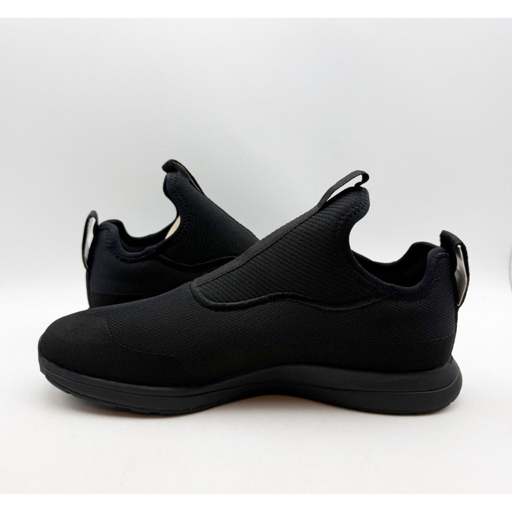 YORK Athletics Mens The Gail Recovery Trainer Sneakers US 8 Black Slip On NIB