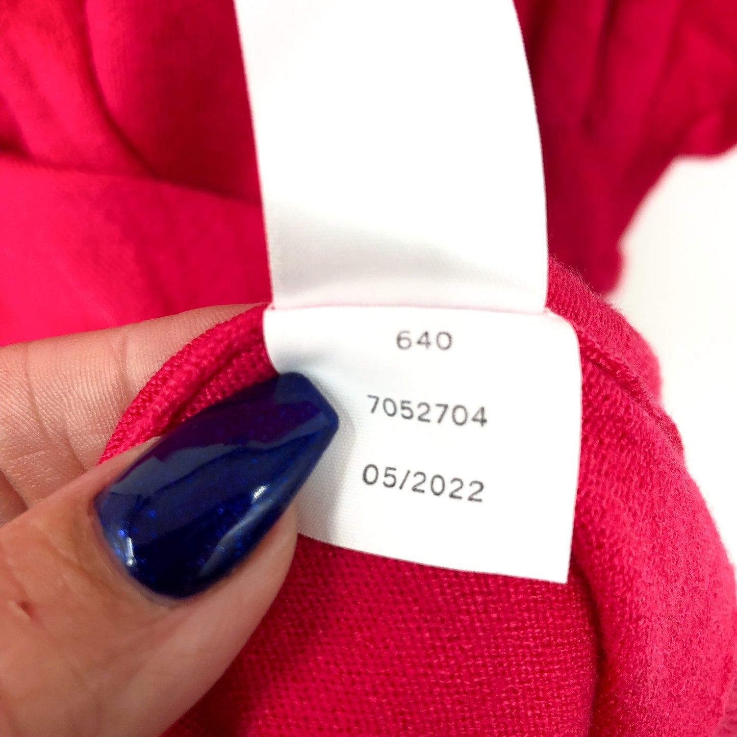 CECE Ruffled Sweater Dress Medium Pink Rich Magenta Long Sleeve NWT