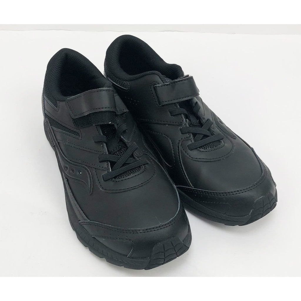 Saucony Youth Cohesion 13 Athletic Shoe 6.5 Black Non-Slip Big Kids Sneaker NWOB