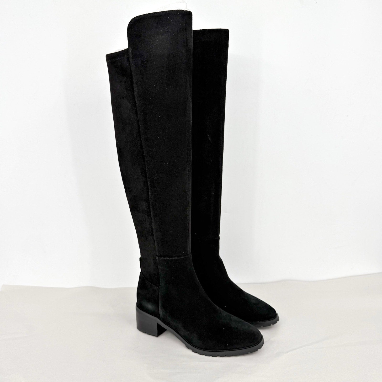 Blondo Womens Sierra Knee High Boot US 6 M EU 36-37 Black Suede Waterproof  NWOB