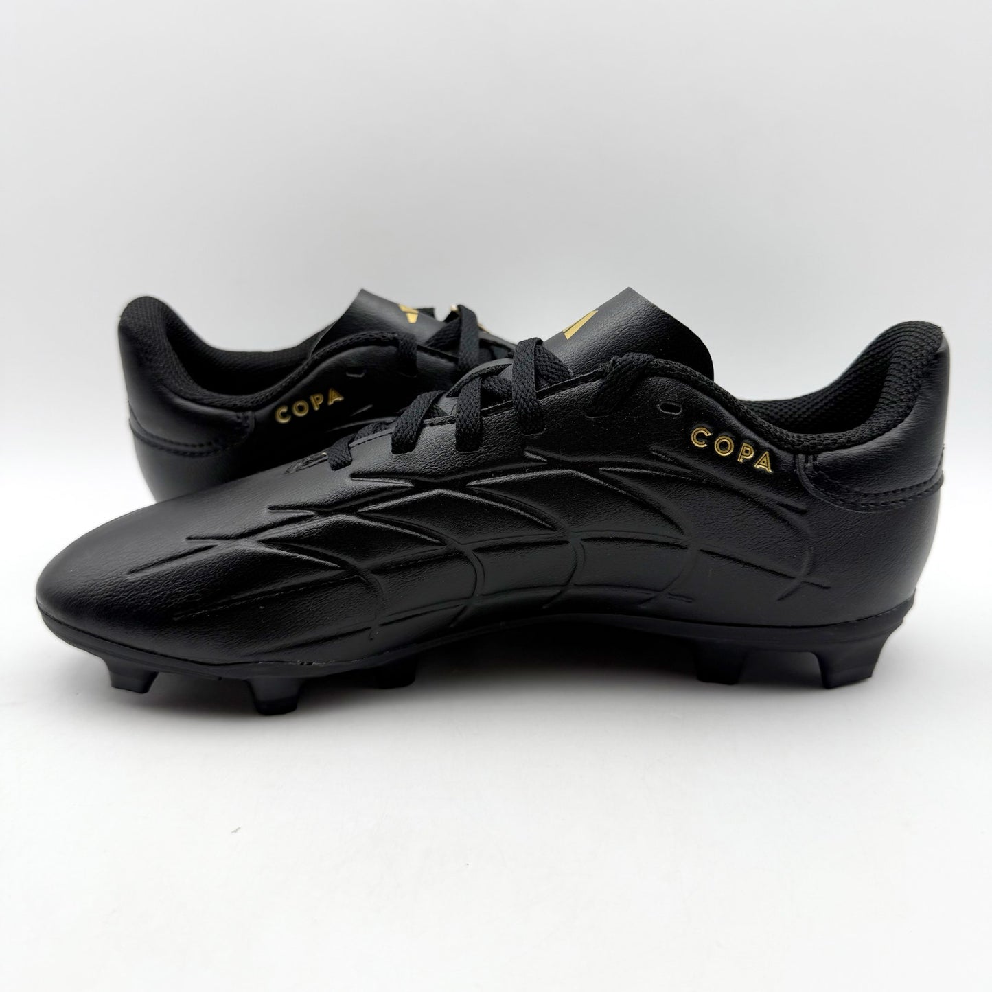 Adidas Kids Copa Pure II Club Football Cleats US 6 Black Gold Athletic NIB