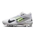 Nike Mens Alpha Menace 4 Pro Molded Football Cleats Size 9 White Black NWOB