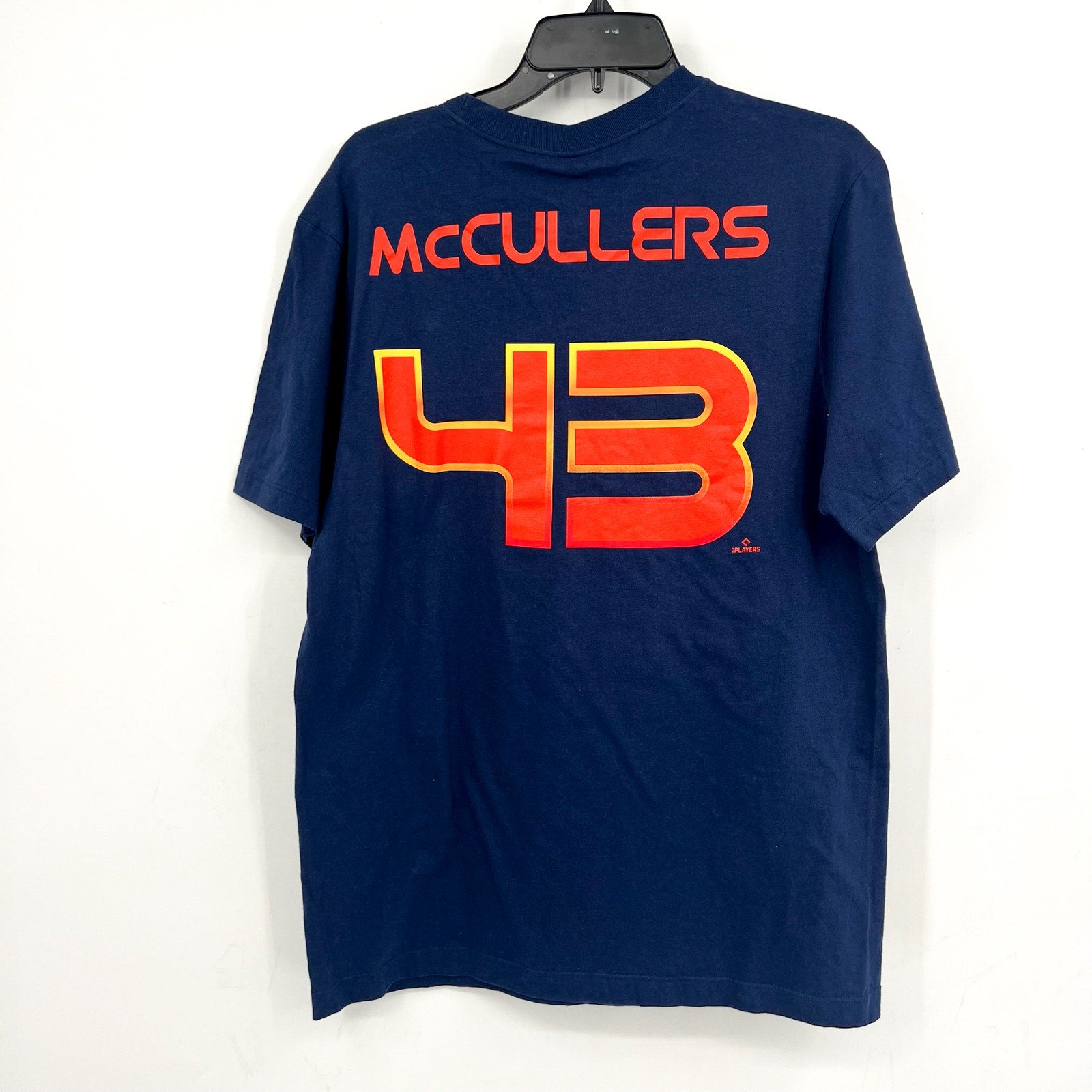 Nike Houston Astros Space City Connect McCullers 43 T-Shirt Medium Navy Blue NWT