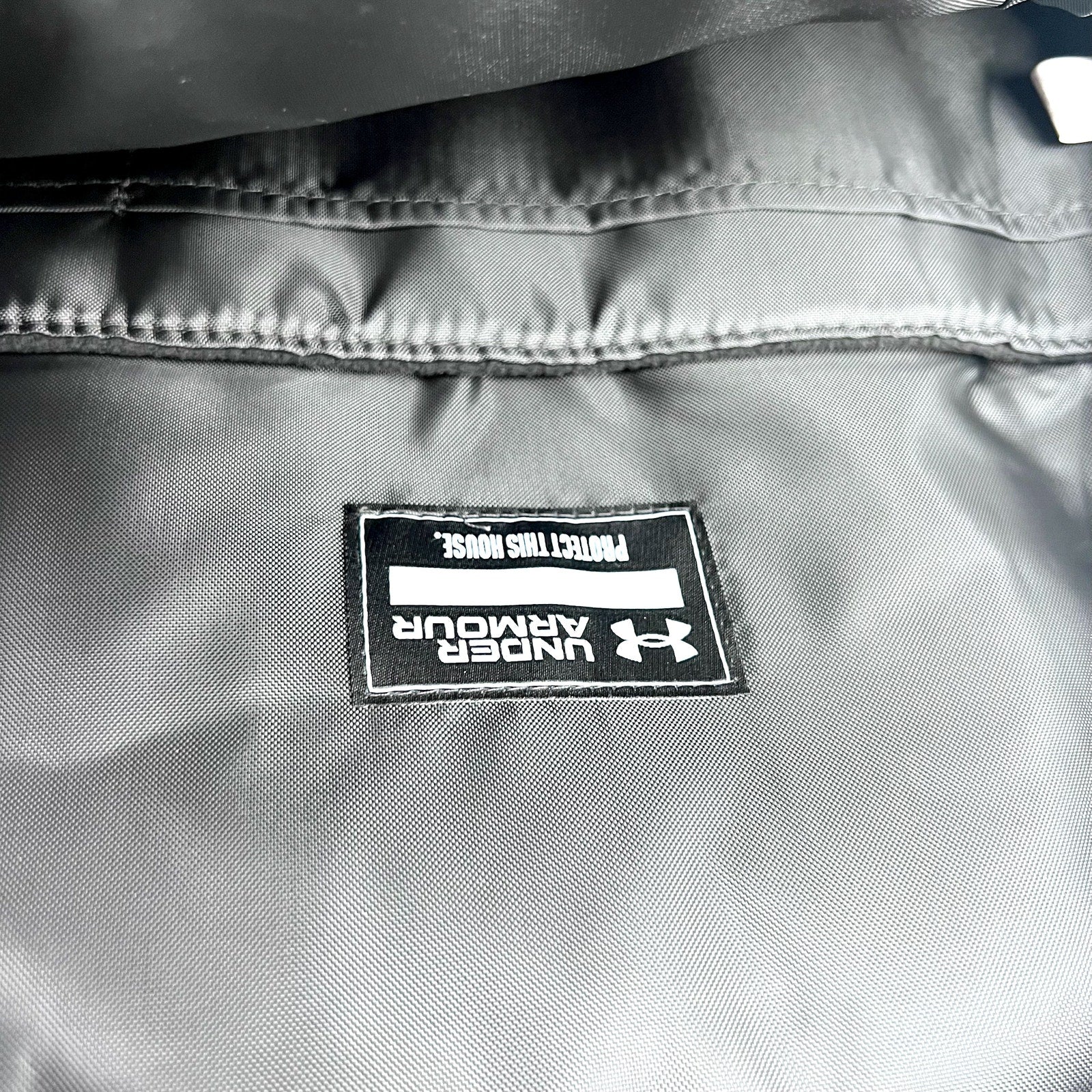 UNDER ARMOUR STORM Unisex Hustle Pro 6.0 Backpack Black/Gold Laptop Sleeve NWT