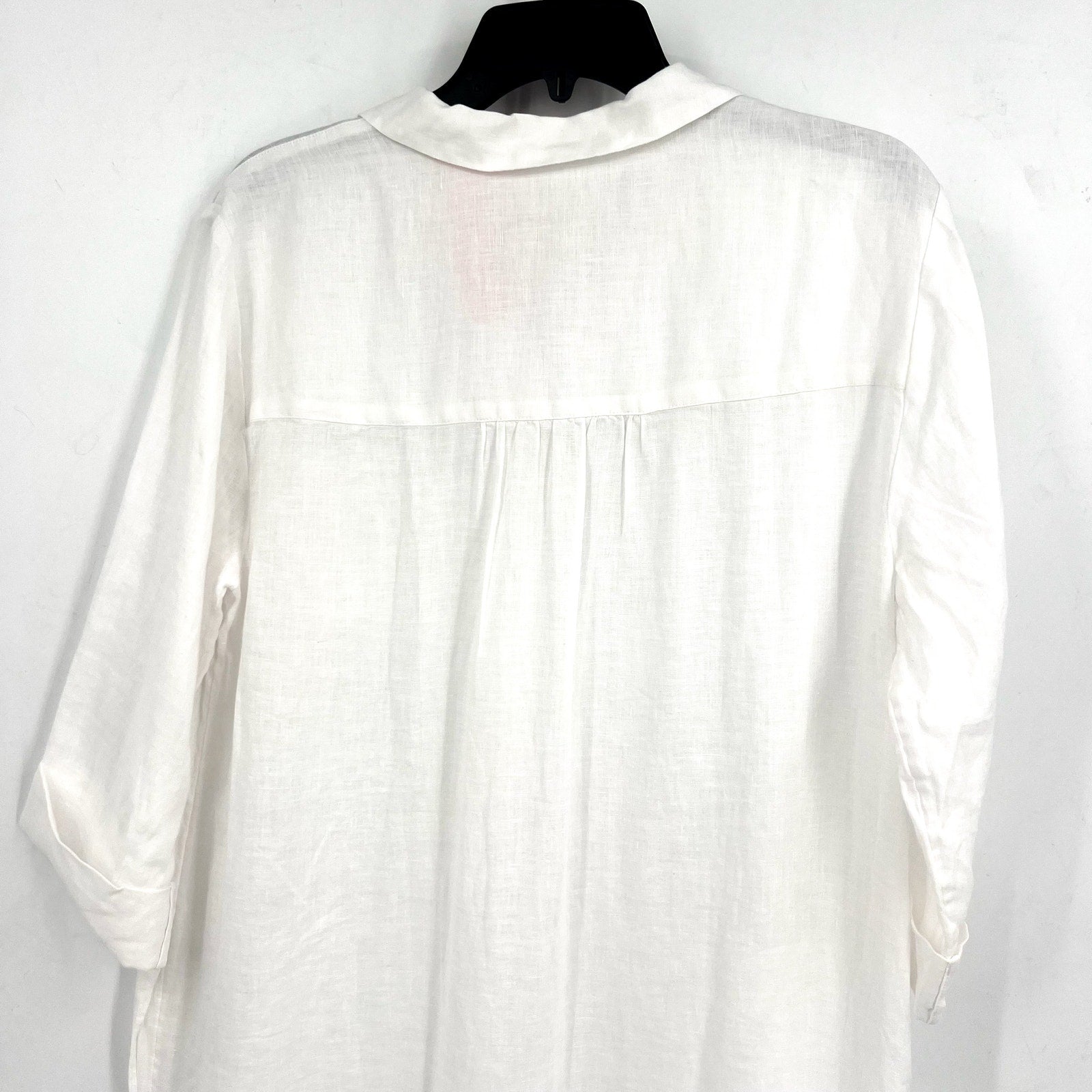 LILLY PULITZER Womens Natalie Maxi Cover-Up Shirtdress Large Resort White NWT