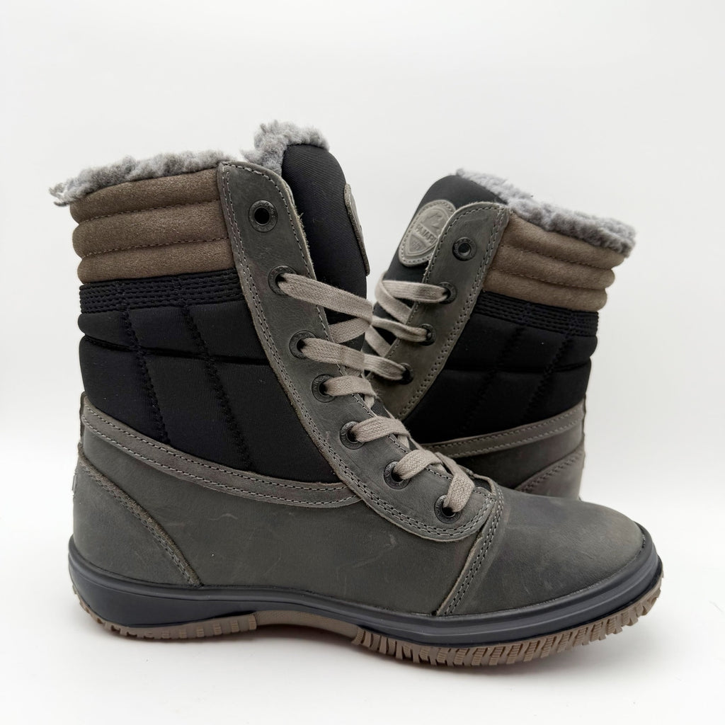 Pajar Mens Canada Trooper 3.0 Ankle Boots EU 40 US 7 Grey Black Waterproof NIB