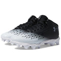 Under Armour Spotlight Fran 4.0 Football Cleats Size 1 Youth Black White NWOB