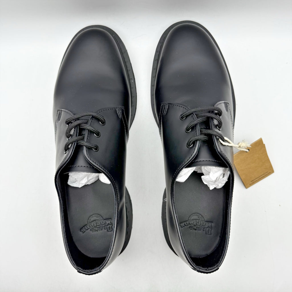 Dr. Martens 1461 Mono Smooth Oxford Shoes Mens 9 Womens 10 Black Leather NIB