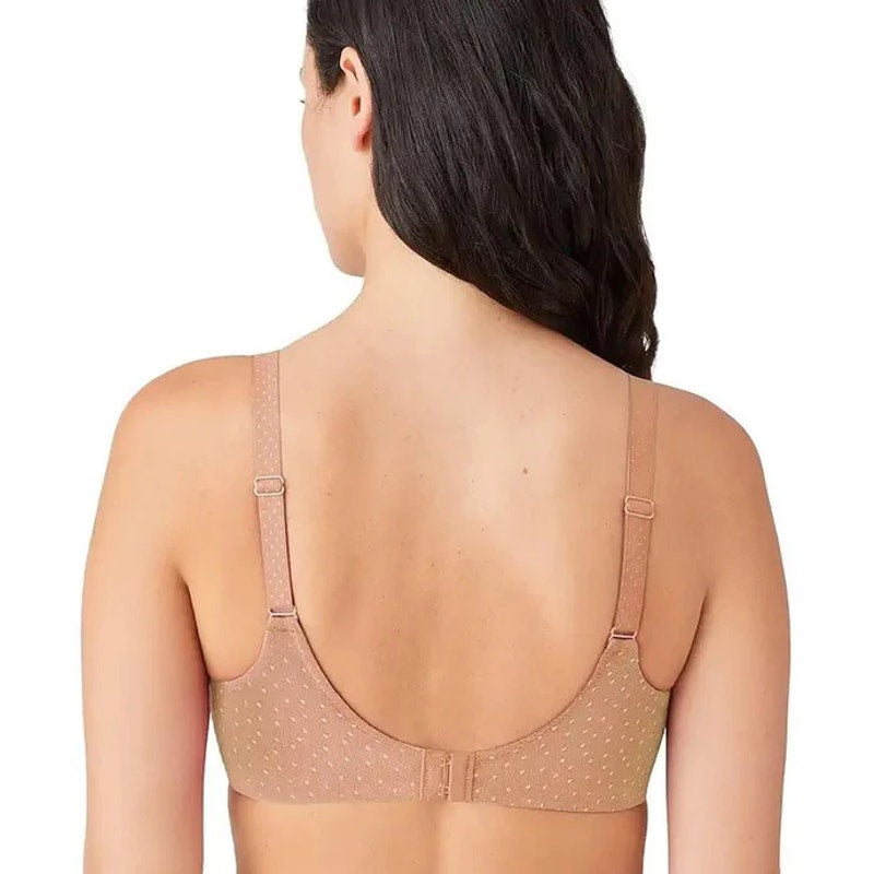 WACOAL Women's 36D Back Appeal Balcony Bra Praline Molded Cup 853303 NWT