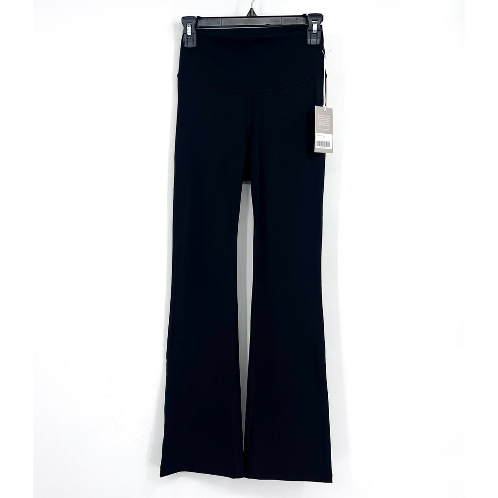 EVERLANE Women's The Perform Flare Leggings XS Black High Waisted NWT