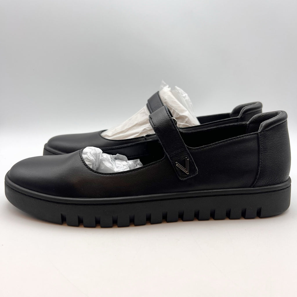 Vionic Womens Uptown Mary Jane Shoes Size 9 EU 40 Black Leather NIB