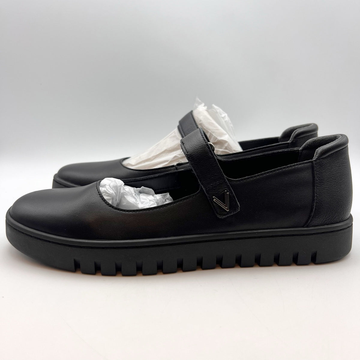 Vionic Womens Uptown Mary Jane Shoes Size 9 EU 40 Black Leather NIB