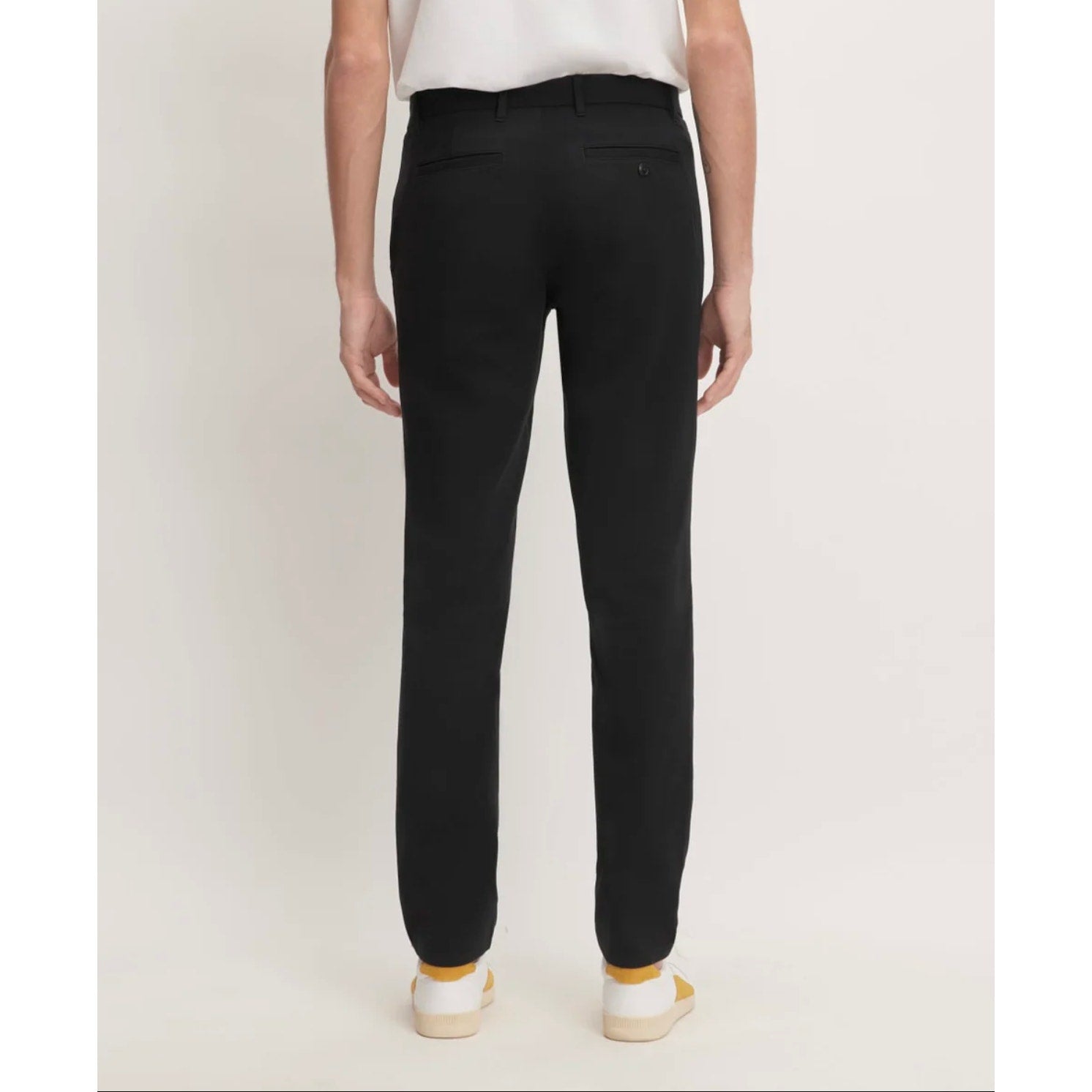 EVERLANE Uniform Mens Performance Chino Pants 32x30 Black Athletic Fit NWT