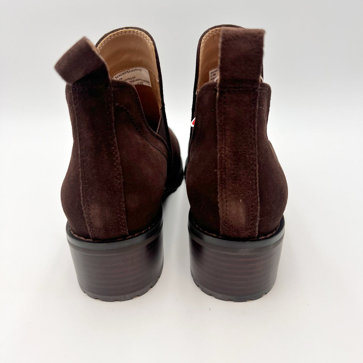 Blondo Womens Sandra Ankle Booties Size 7.5 M Java Brown Suede Waterproof NIB