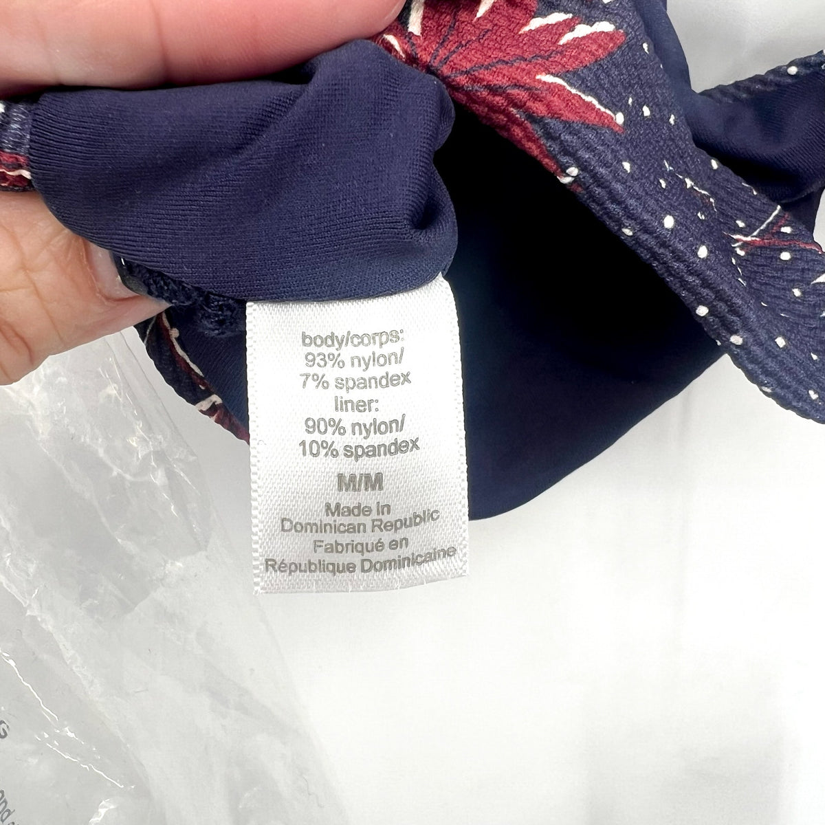 EBERJEY Botanico Cassidy & Ursula Bikini Set Medium Blue Peacoat Brick NWT
