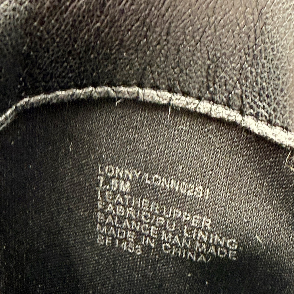 Steve Madden Womens Lonny Ankle Booties US 7.5 EU 38 Black Leather NIB