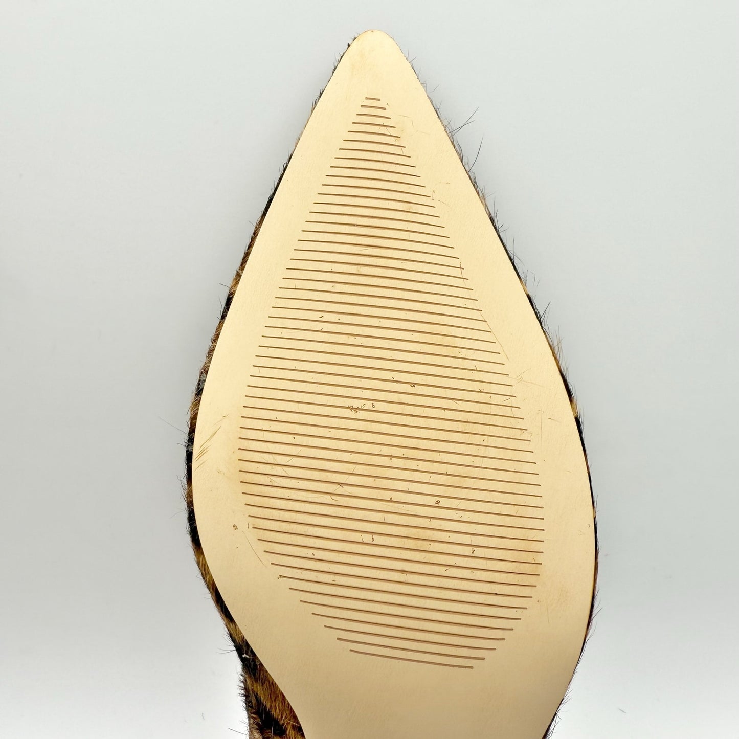 Nine West Womens Arlene Pumps US 9.5 M EU 40.5 Leopard Calf Hair NIB