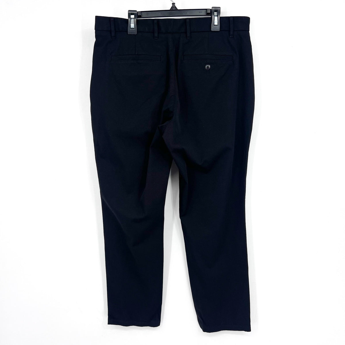 EVERLANE Uniform Mens Performance Chino Pants 29x28 Black Athletic Fit NWT