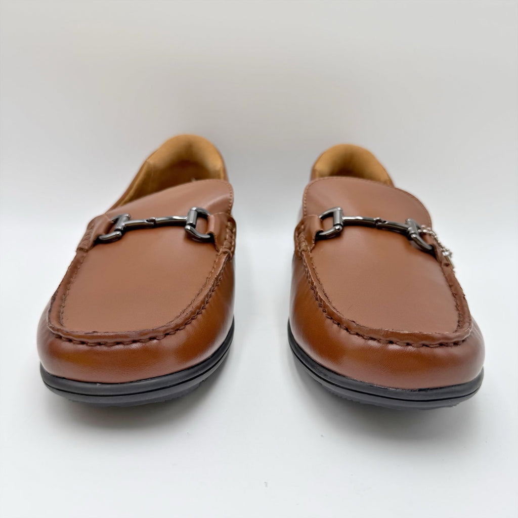 Marc Joseph New York Mens Elliot Road Loafers Size 8.5 Wide Brown Leather NIB