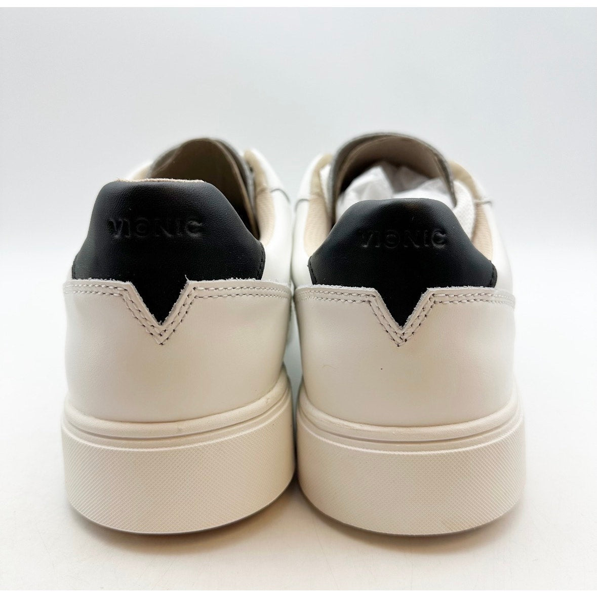 Vionic Womens Kimmie Casual Court Sneakers Size 10 M EU 41 White Leather NIB