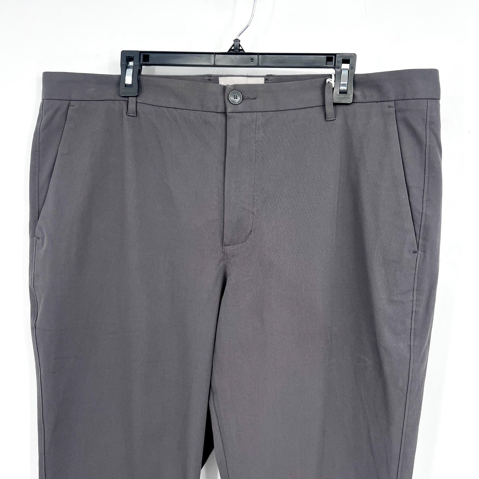 EVERLANE Men's The Performance Pants 40x34 Slate Grey Slim Fit Chinos NWT