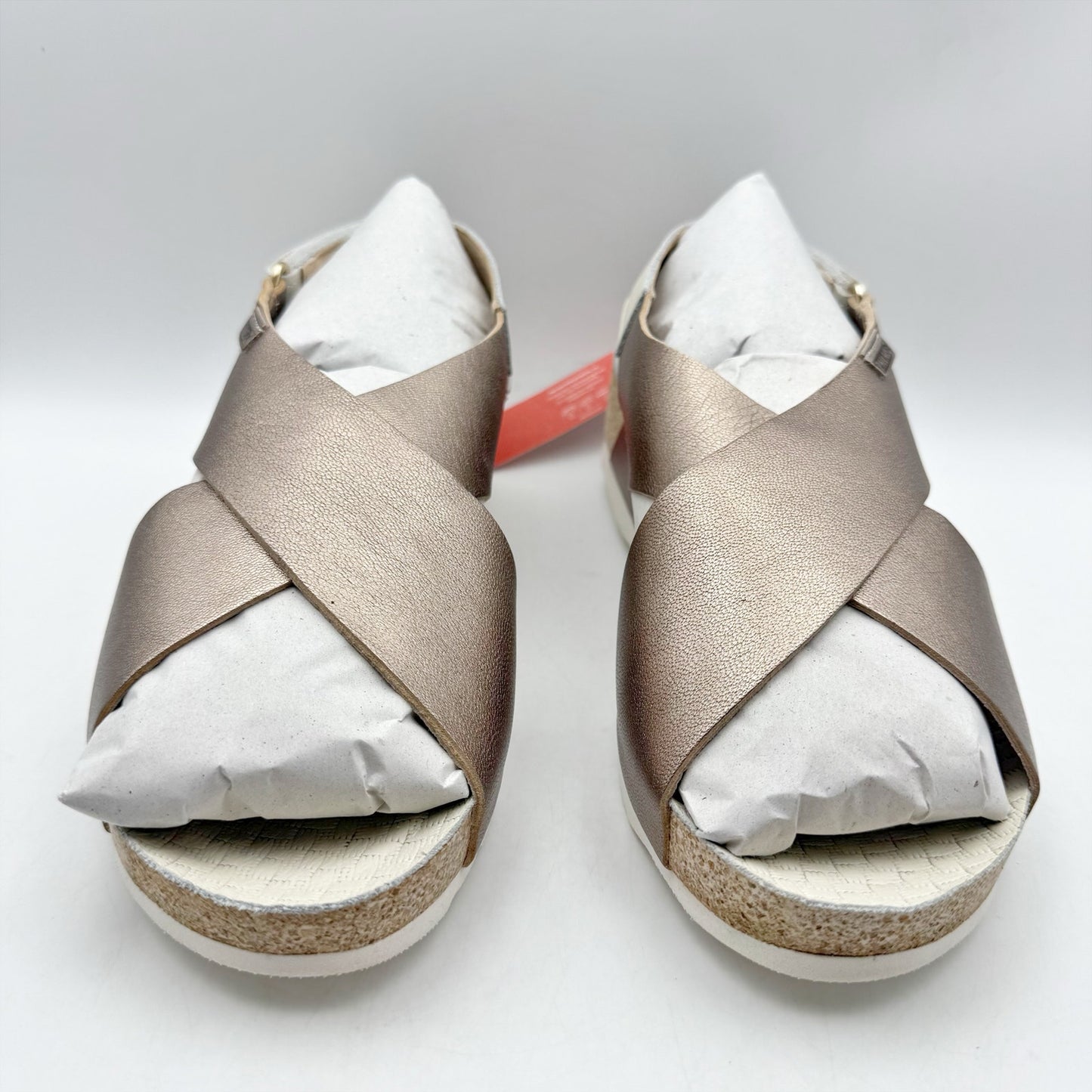 PIKOLINOS Womens Mahon W9E-0912CLC1 Sandals EU 41 US 10.5-11 Beige Leather NIB