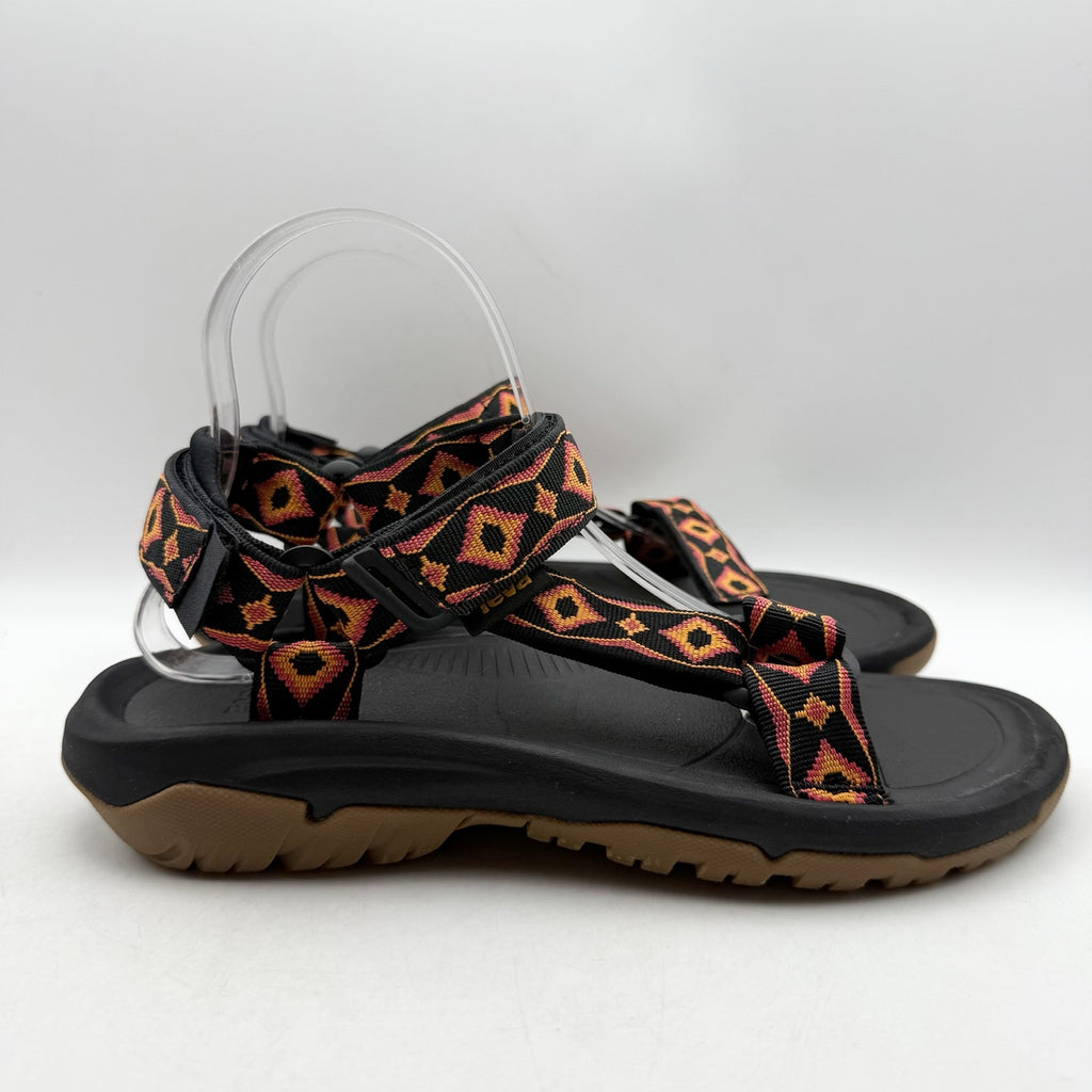 Teva Mens Hurricane XLT2 Revive Sandals US 8 EU 40.5 Orange Black NIB
