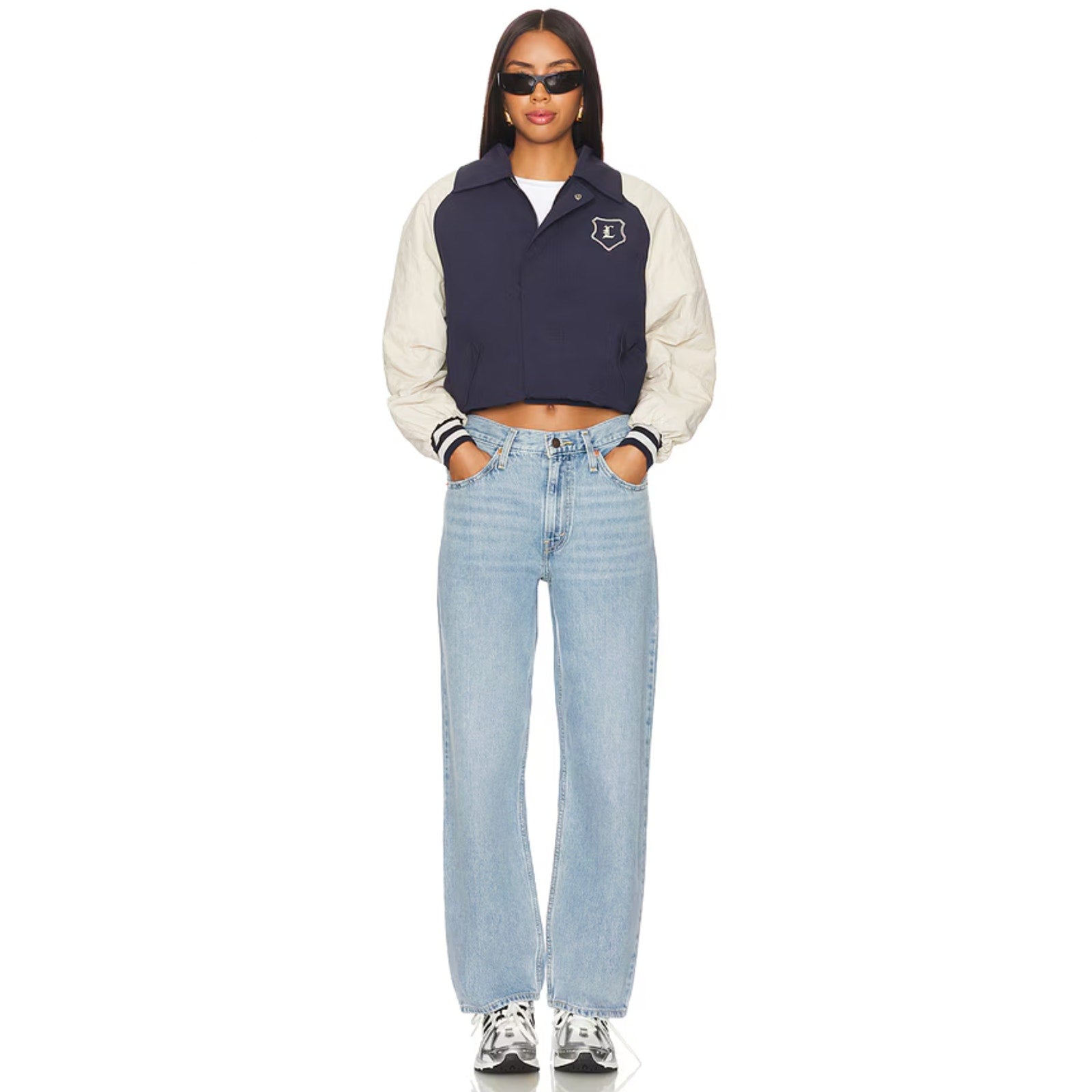 LEVI'S Womens Dad Straight Jeans 28x30 Size 6 Far And Wide Light 79770-0019 NWT