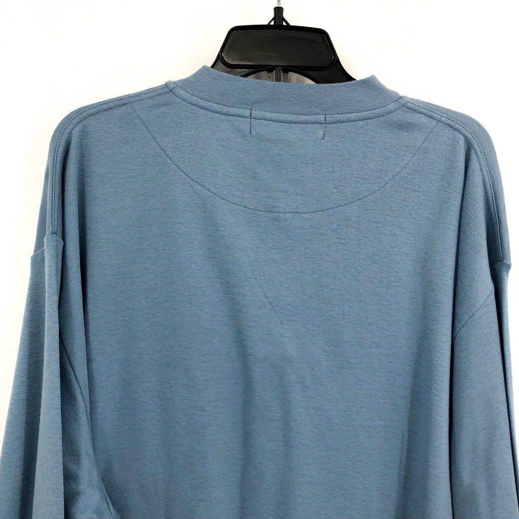 WOLVERINE Mens Guardian Cotton Long Sleeve Henley Shirt XXL Blue Flame Resis NWT