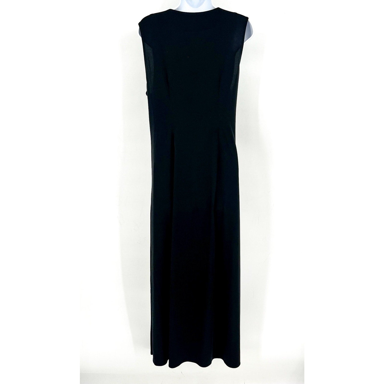 TOMMY BAHAMA Women's Clara Glimmer Maxi Dress Small Black Sleeveless NWT