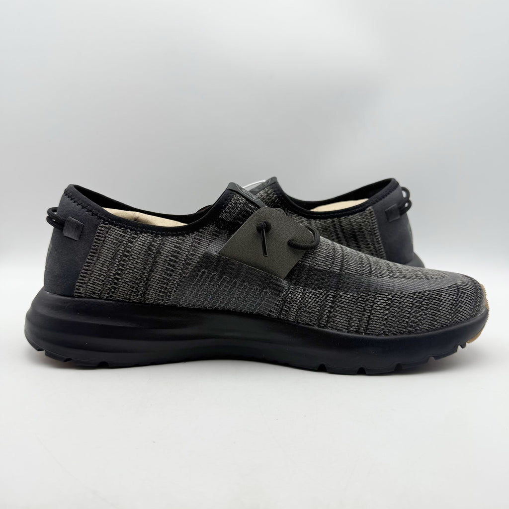 Hey Dude Mens Sirocco Casual Shoes US 13 EU 46 Grey Black NIB