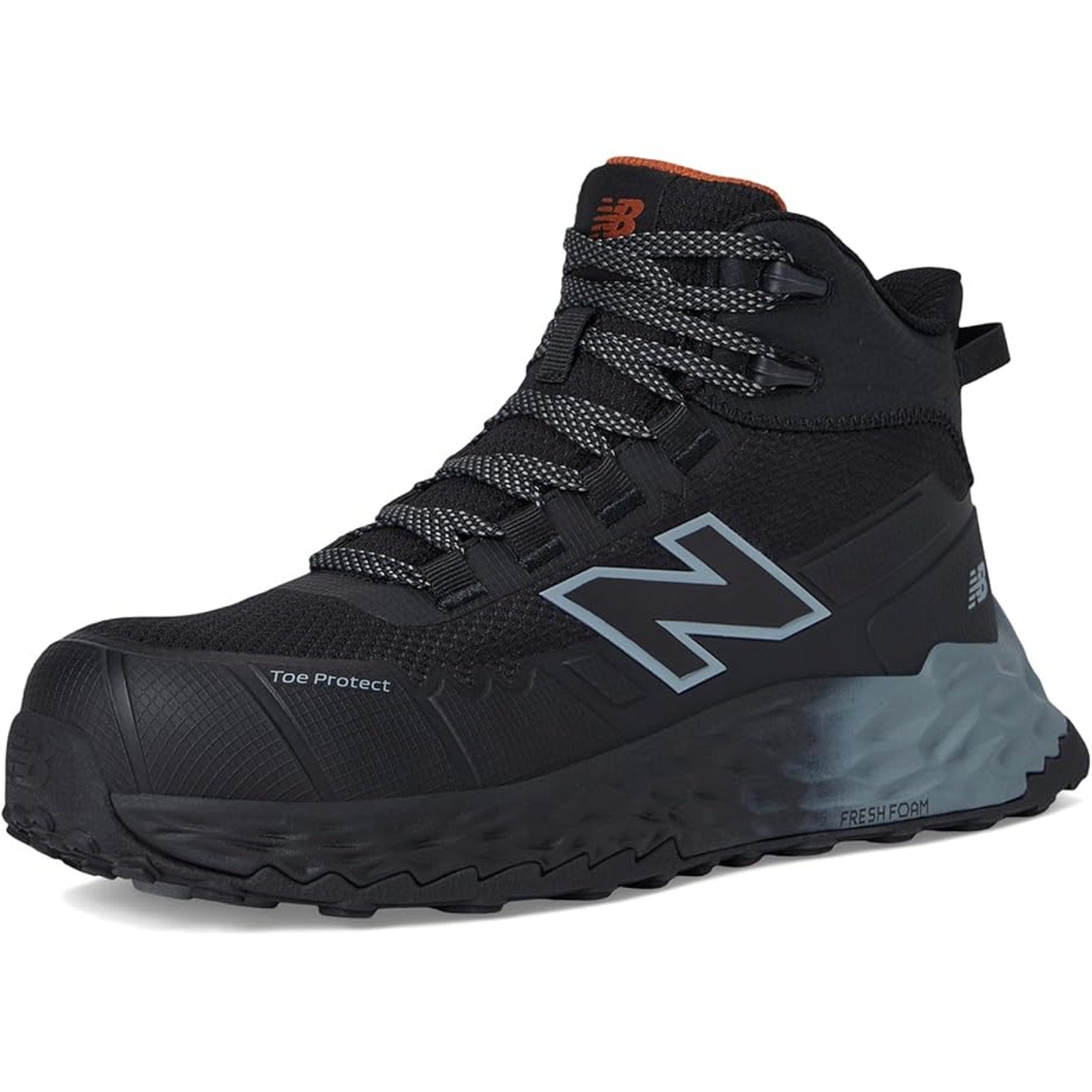 New Balance Womens Cremorne Fresh Foam Mid Work Shoes 7 WIDE Black CT SR NIB