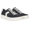 Dr. Scholls Womens Madison Low Top Sneakers Size 9.5 Navy Blue Vegan Leather NIB
