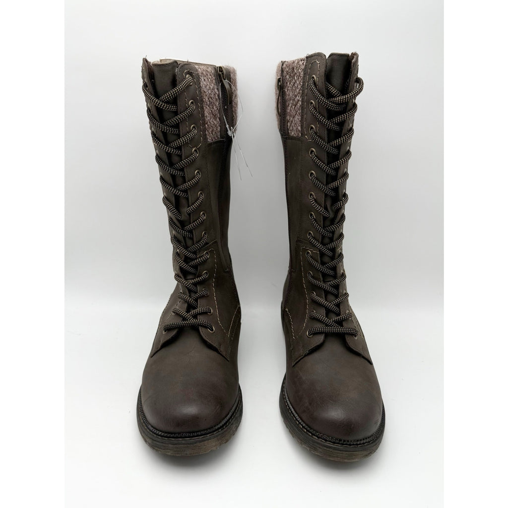 Spring Step Womens Yosemite Mid Calf Boot EU 39 US 8.5 Brown Water Resistant NIB